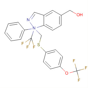 917489-77-1  1H-Indazole-5-methanol,1-phenyl-a-[[[4-(trifluoromethoxy)phenyl]thio]methyl]-a-(trifluoromethyl)-
