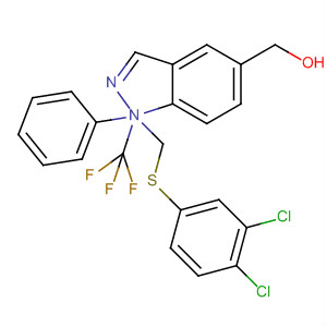 917489-84-0  1H-Indazole-5-methanol,a-[[(3,4-dichlorophenyl)thio]methyl]-1-phenyl-a-(trifluoromethyl)-