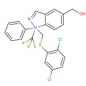 917489-85-1  1H-Indazole-5-methanol,a-[[(2,5-dichlorophenyl)thio]methyl]-1-phenyl-a-(trifluoromethyl)-