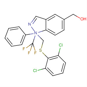 917489-90-8  1H-Indazole-5-methanol,a-[[(2,6-dichlorophenyl)thio]methyl]-1-phenyl-a-(trifluoromethyl)-