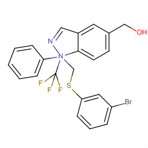 917489-91-9  1H-Indazole-5-methanol,a-[[(3-bromophenyl)thio]methyl]-1-phenyl-a-(trifluoromethyl)-