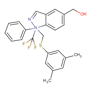 917490-03-0  1H-Indazole-5-methanol,a-[[(3,5-dimethylphenyl)thio]methyl]-1-phenyl-a-(trifluoromethyl)-