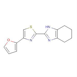 917566-92-8  1H-Benzimidazole, 2-[4-(2-furanyl)-2-thiazolyl]-4,5,6,7-tetrahydro-