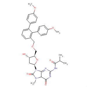 917567-92-1  Guanosine,5'-O-[bis(4-methoxyphenyl)phenylmethyl]-2'-deoxy-7,8-dihydro-7-methyl-N-(2-methyl-1-oxopropyl)-8-oxo-