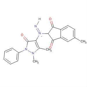 917590-43-3  1H-Indene-1,3(2H)-dione,2-[2-(2,3-dihydro-1,5-dimethyl-3-oxo-2-phenyl-1H-pyrazol-4-yl)diazenyl]-5-methyl-