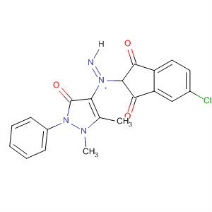 917590-45-5  1H-Indene-1,3(2H)-dione,5-chloro-2-[2-(2,3-dihydro-1,5-dimethyl-3-oxo-2-phenyl-1H-pyrazol-4-yl)diazenyl]-