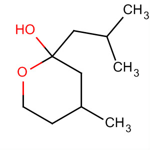 917595-05-2  2H-Pyran-2-ol, tetrahydro-4-methyl-2-(2-methylpropyl)-
