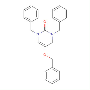 917598-46-0  2(1H)-Pyrimidinone,tetrahydro-5-(phenylmethoxy)-1,3-bis(phenylmethyl)- 917598-46-0  2(1H)-Pyrimidinone,tetrahydro-5-(phenylmethoxy)-1,3-bis(phenylmethyl)-