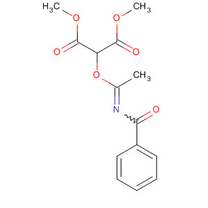 917598-73-3  Propanedioic acid, 2-[1-(benzoylimino)ethoxy]-, 1,3-dimethyl ester