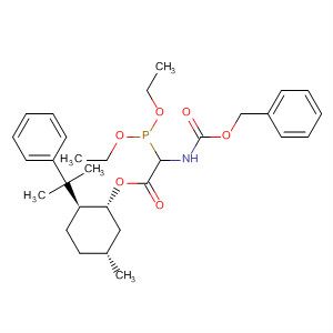 917603-60-2  Glycine, 2-(diethoxyphosphinyl)-N-[(phenylmethoxy)carbonyl]-,(1R,2S,5R)-5-methyl-2-(1-methyl-1-phenylethyl)cyclohexyl ester