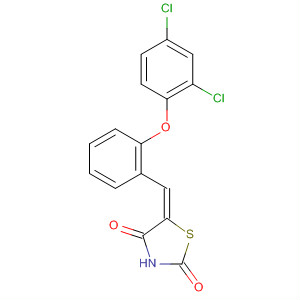917607-22-8  2,4-Thiazolidinedione, 5-[[2-(2,4-dichlorophenoxy)phenyl]methylene]-,(5E)-