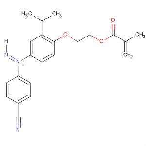 917608-03-8  2-Propenoic acid, 2-methyl-,2-[4-[2-(4-cyanophenyl)diazenyl]-2-(1-methylethyl)phenoxy]ethyl ester