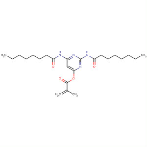 917609-04-2  2-Propenoic acid, 2-methyl-, 2,6-bis[(1-oxooctyl)amino]-4-pyrimidinylester