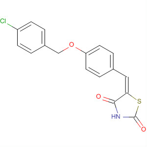917611-20-2  2,4-Thiazolidinedione,5-[[4-[(4-chlorophenyl)methoxy]phenyl]methylene]-, (5E)-