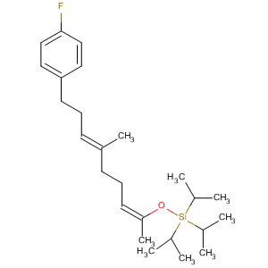 917612-41-0  Benzene,1-fluoro-4-[(3E,7Z)-4-methyl-8-[[tris(1-methylethyl)silyl]oxy]-3,7-nonadien-1-yl]-
