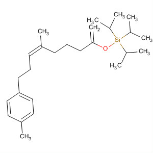 917612-50-1  Benzene,1-methyl-4-[(3Z)-4-methyl-8-[[tris(1-methylethyl)silyl]oxy]-3,8-nonadien-1-yl]-