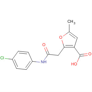 917614-41-6  3-Furancarboxylic acid,2-[2-[(4-chlorophenyl)amino]-2-oxoethyl]-5-methyl-