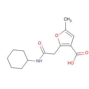 917614-42-7  3-Furancarboxylic acid, 2-[2-(cyclohexylamino)-2-oxoethyl]-5-methyl-