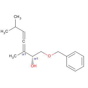 917618-10-1  3,4-Heptadien-2-ol, 3,6-dimethyl-1-(phenylmethoxy)-, (2R,3R)-rel-