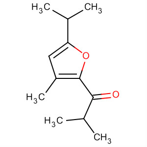 91764-76-0  1-Propanone, 2-methyl-1-[3-methyl-5-(1-methylethyl)-2-furanyl]-