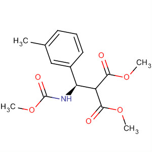 917752-34-2  Propanedioic acid,2-[(R)-[(methoxycarbonyl)amino](3-methylphenyl)methyl]-, 1,3-dimethylester