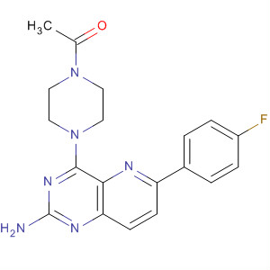 917757-74-5  Ethanone,1-[4-[2-amino-6-(4-fluorophenyl)pyrido[3,2-d]pyrimidin-4-yl]-1-piperazinyl]-