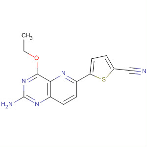 917759-83-2  2-Thiophenecarbonitrile,5-(2-amino-4-ethoxypyrido[3,2-d]pyrimidin-6-yl)-