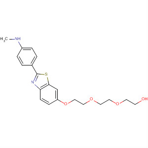 917763-21-4  Ethanol,2-[2-[2-[[2-[4-(methylamino)phenyl]-6-benzothiazolyl]oxy]ethoxy]ethoxy]-
