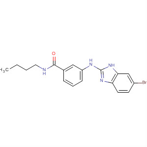 917763-95-2  Benzamide, 3-[(6-bromo-1H-benzimidazol-2-yl)amino]-N-butyl-