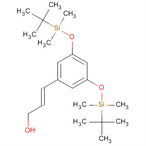 917766-71-3  2-Propen-1-ol, 3-[3,5-bis[[(1,1-dimethylethyl)dimethylsilyl]oxy]phenyl]-,(2E)-