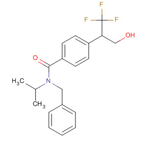917770-25-3  Benzamide,N-(1-methylethyl)-N-(phenylmethyl)-4-(2,2,2-trifluoro-1-hydroxy-1-methylethyl)-
