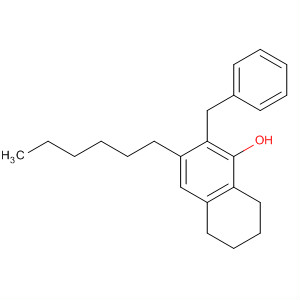 917774-48-2  1-Naphthalenol, 3-hexyl-5,6,7,8-tetrahydro-2-(phenylmethyl)-