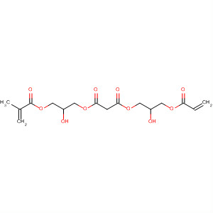 917775-26-9  Propanedioic acid,1-[2-hydroxy-3-[(2-methyl-1-oxo-2-propen-1-yl)oxy]propyl]3-[2-hydroxy-3-[(1-oxo-2-propen-1-yl)oxy]propyl] ester
