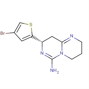 917776-71-7  2H-Pyrimido[1,6-a]pyrimidin-6-amine,8-(4-bromo-2-thienyl)-3,4,8,9-tetrahydro-, (8S)-