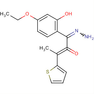 91780-27-7  Ethanone, 1-(4-ethoxy-2-hydroxyphenyl)-,[1-(2-thienyl)ethylidene]hydrazone