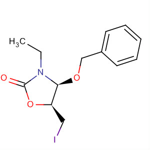 917824-05-6  2-Oxazolidinone, 3-ethyl-5-(iodomethyl)-4-(phenylmethoxy)-, (4S,5S)-