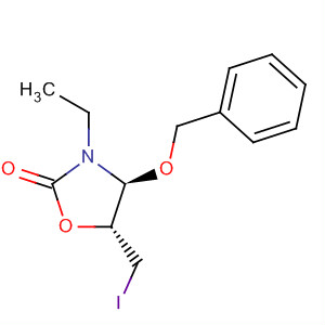 917824-07-8  2-Oxazolidinone, 3-ethyl-5-(iodomethyl)-4-(phenylmethoxy)-, (4S,5R)-