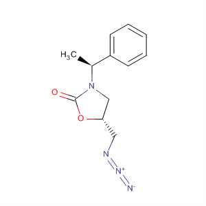 917824-14-7  2-Oxazolidinone, 5-(azidomethyl)-3-[(1S)-1-phenylethyl]-, (5R)-