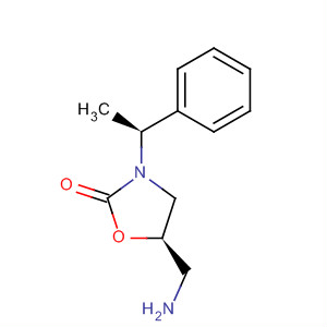 917824-16-9  2-Oxazolidinone, 5-(aminomethyl)-3-[(1S)-1-phenylethyl]-, (5R)-