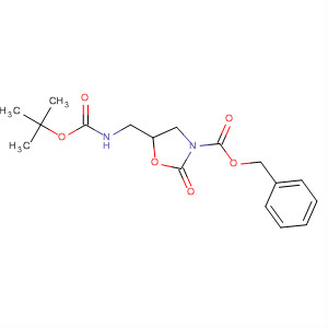 917824-29-4  3-Oxazolidinecarboxylic acid,5-[[[(1,1-dimethylethoxy)carbonyl]amino]methyl]-2-oxo-, phenylmethylester, (5S)-