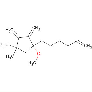 917833-31-9  Cyclopentane,1-(5-hexen-1-yl)-1-methoxy-4,4-dimethyl-2,3-bis(methylene)-