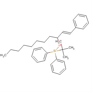 917836-75-0  Benzene,1,1'-[(1,1-dimethylethyl)[[1-[(1E)-2-phenylethenyl]nonyl]oxy]silylene]bis-