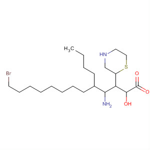 917837-17-3  3-Thiomorpholinenonanol, 4-amino-5-(8-bromoctyl)-, 1,1-dioxide