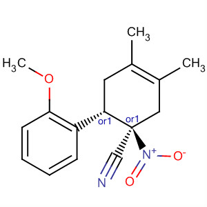 917839-39-5  3-Cyclohexene-1-carbonitrile,6-(2-methoxyphenyl)-3,4-dimethyl-1-nitro-, (1R,6S)-rel-