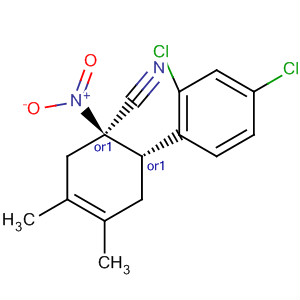917839-44-2  3-Cyclohexene-1-carbonitrile,6-(2,4-dichlorophenyl)-3,4-dimethyl-1-nitro-, (1R,6S)-rel-