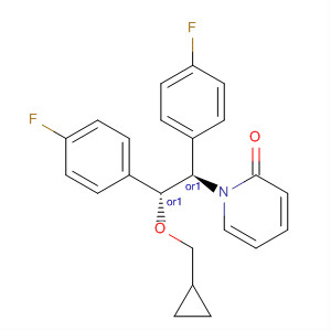 917871-55-7  2(1H)-Pyridinone,1-[(1R,2R)-2-(cyclopropylmethoxy)-1,2-bis(4-fluorophenyl)ethyl]-, rel-