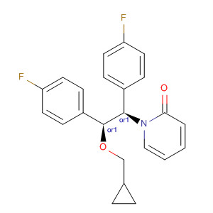 917871-56-8  2(1H)-Pyridinone,1-[(1R,2S)-2-(cyclopropylmethoxy)-1,2-bis(4-fluorophenyl)ethyl]-, rel-