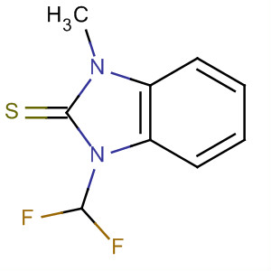 917876-70-1  2H-Benzimidazole-2-thione, 1-(difluoromethyl)-1,3-dihydro-3-methyl- 917876-70-1  2H-Benzimidazole-2-thione, 1-(difluoromethyl)-1,3-dihydro-3-methyl-