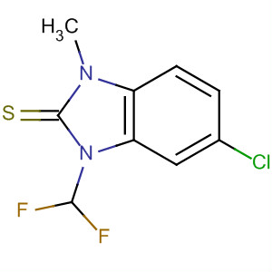 917876-72-3  2H-Benzimidazole-2-thione,5-chloro-3-(difluoromethyl)-1,3-dihydro-1-methyl- 917876-72-3  2H-Benzimidazole-2-thione,5-chloro-3-(difluoromethyl)-1,3-dihydro-1-methyl-