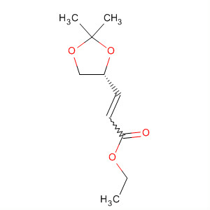 917877-01-1  2-Propenoic acid, 3-[(4R)-2,2-dimethyl-1,3-dioxolan-4-yl]-, ethyl ester